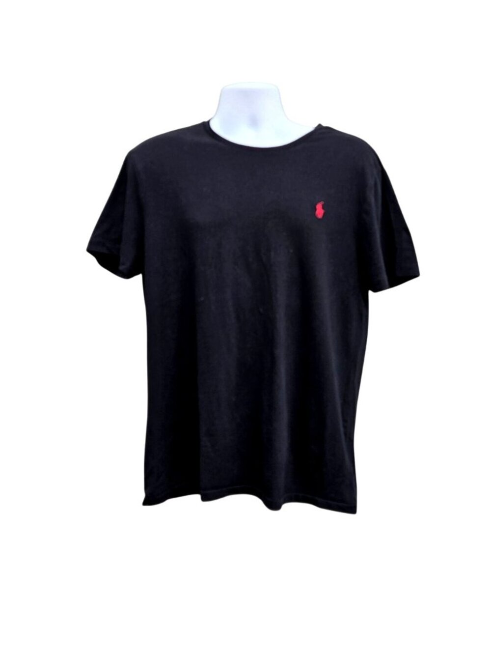 Polo Ralph Lauren Black Custom Slim Fit T Shirt Men's Large